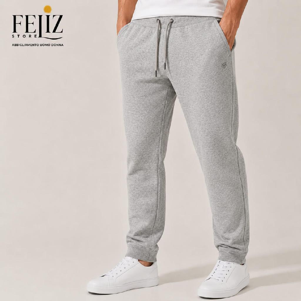 PANTALONE UOMO FELPA CB22070 CRANBERRY