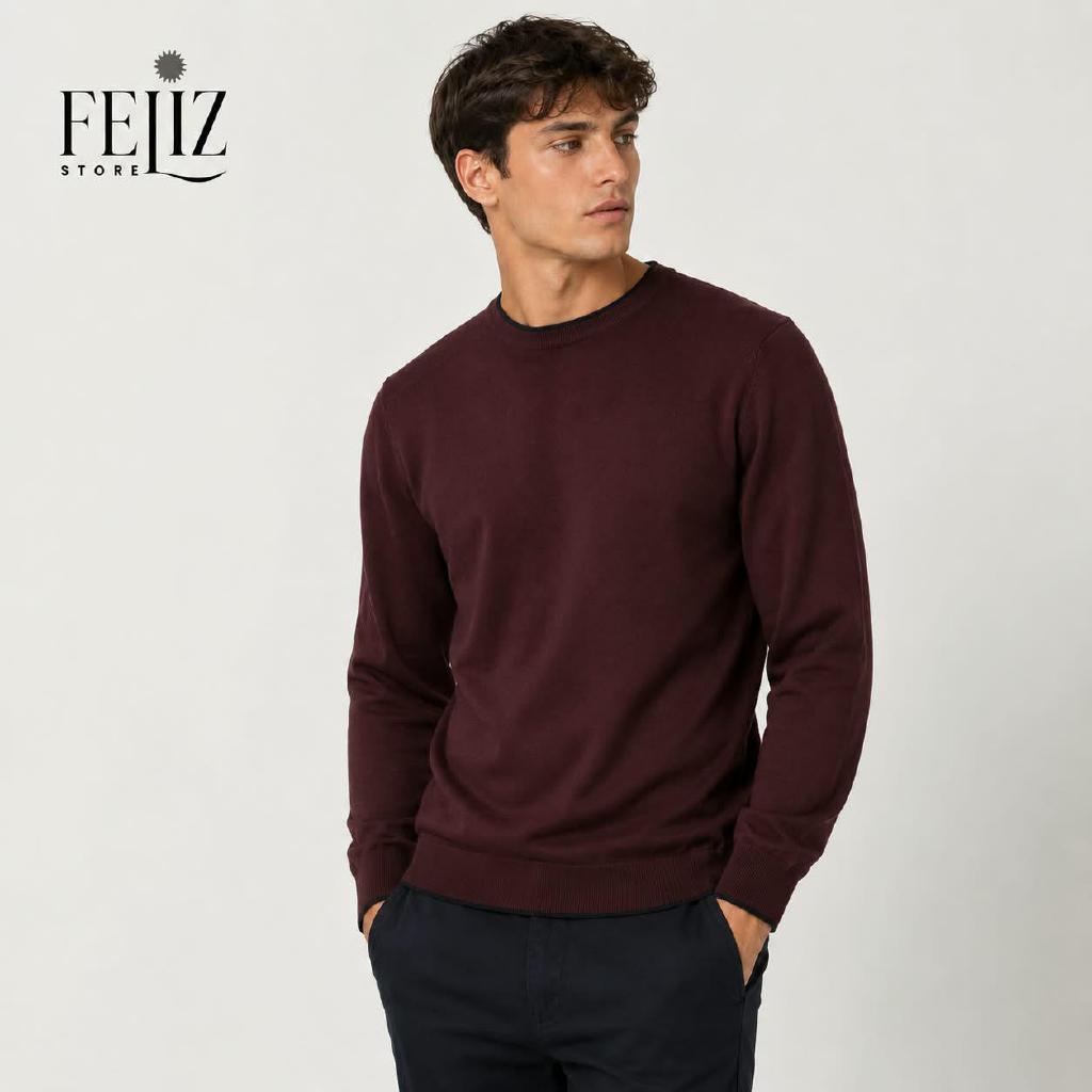 MAGLIA UOMO CB20060 CRANBERRY