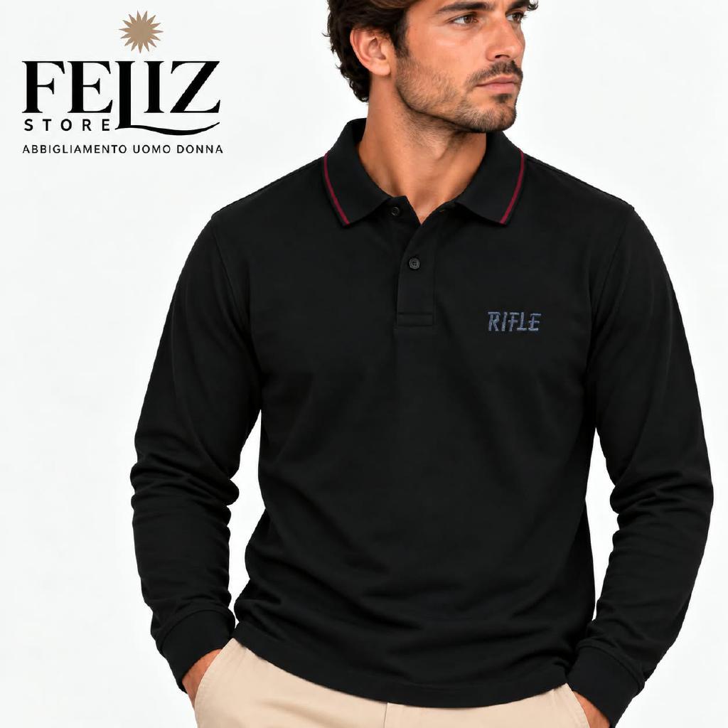 POLO UOMO RFP009 RIFLE