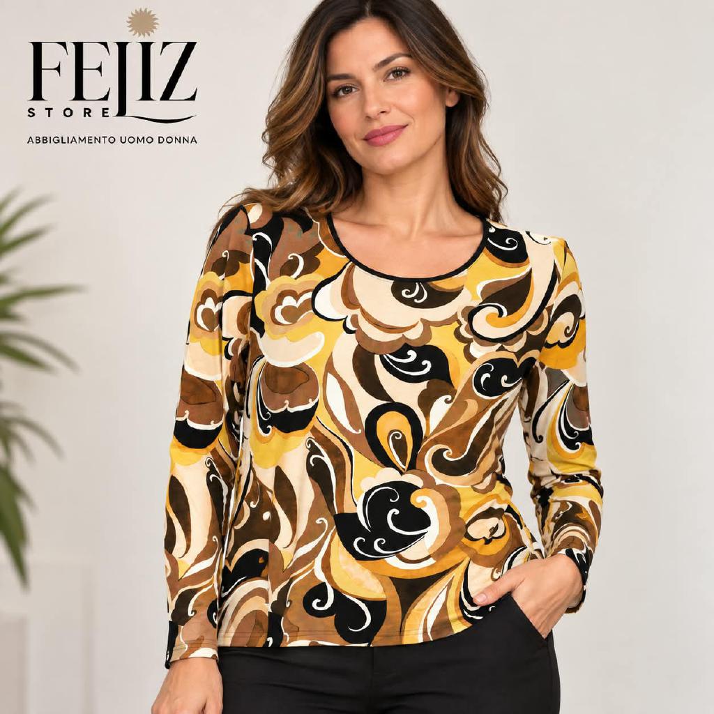 MAGLIA DONNA G4369 CHIARA ORO