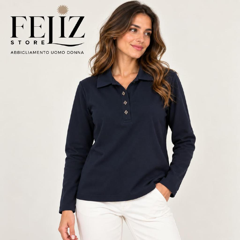 POLO DONNA FB 5109 INFINITE