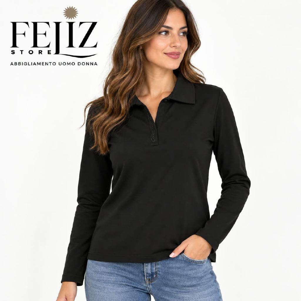 POLO DONNA FB 5109 INFINITE