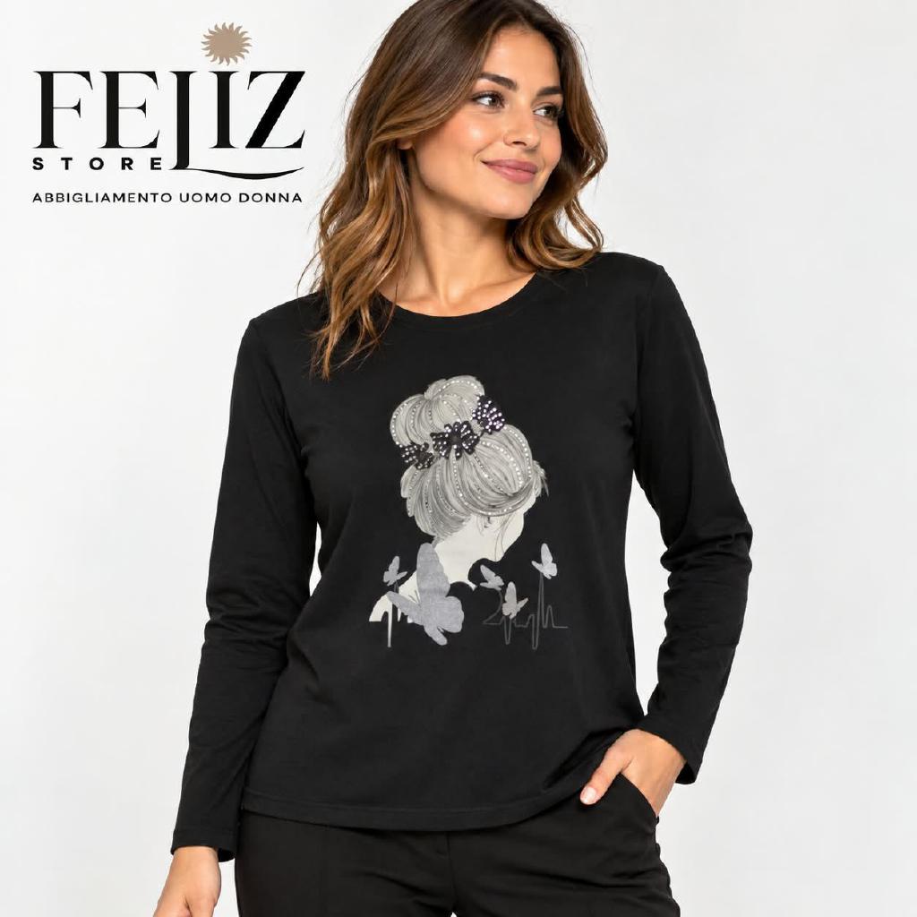 T SHIRT DONNA FB3809 INFINITE