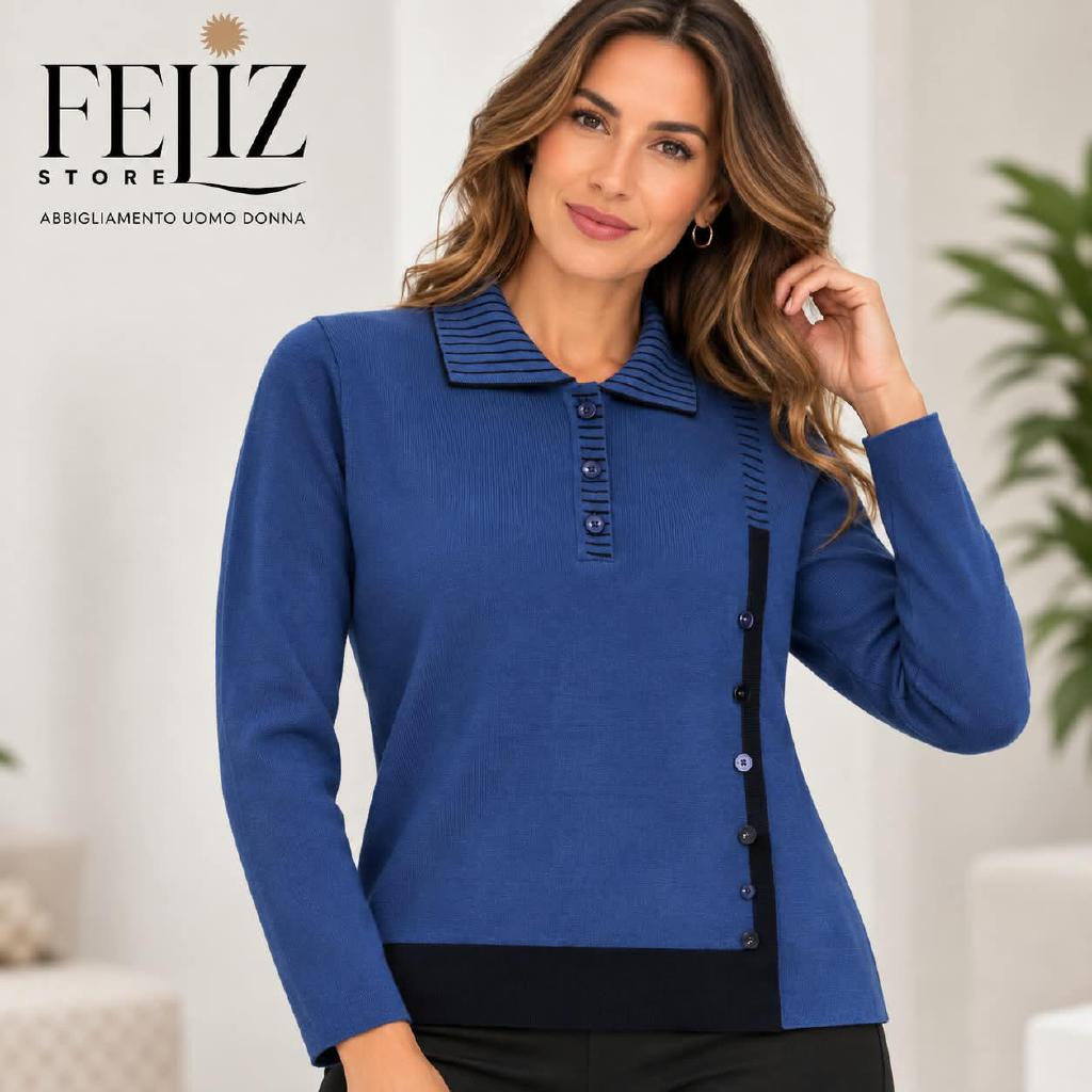 POLO DONNA 9448 CHIARA ORO